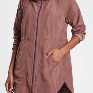 Athleta drip-drop jacket